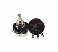 5 unids/lote RV24YN20S B201 B501 B102 B202 B502 B103 B203 B503 B104 B204 B254 B504 B105 500 ohmios 10K 20K 50K 200K potenciómetro de ohmios(500 Ohm)