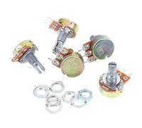 5 unids/lote WH148 3Pin15mm 1K 2K 5K 10K 20K 50K 100K 250K 500K 1M resistencia de potenciómetro giratorio cónico lineal B1K B5K B10K B200K(2K Ohm)