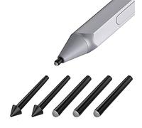 5 unids Original Pen Tips Stylus Pen Tip HB HB HB 2H 2H Kit de repuesto compatible con Surface Pro 7/6/5/4/Book/Studio/Go Negro