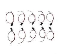 5 unids para IR Break Beam Sensor Módulo con 3mm LED PaFor IR para Arduino DC 3.6V a 5.5V 25cm Detección Distancia 950nm para Robótica Competencia Uso (50CM)