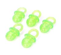 5 unids Perros Chew Chupete Juguete Pet Molar Toy Dientes Lindos Limpia Juguete Gato Nipple Forma Interactiva Masticar Juguete(Verde)