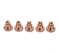 5 unids Plasma Cutter Shield Cup KP2845-2 Durable-Metal Guard Para Tomahawk 1538 LC105 Antorcha Soldadura Cortadora Piezas de repuesto Reemplazo