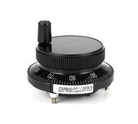 5 V 6 Terminal 60 mm Rueda de Mano Pulso Encoder Molinillo Router Manual Control para CNC (Negro)