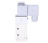 5 - Válvula solenoide de paso con carcasa de aleación de aluminio, MVSC220-4E1 G1/4 pulgadas, válvula neumática de diseño a prueba de presión y explosiones para sistemas de (CC 24 V)