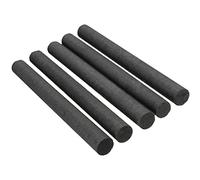 5 varillas de grafito de longitud 100 mm de diámetro 3 mm-10 mm varilla cilíndrica de electrodo 99,9% varilla de grafito de carbono negro for la industria química metalúrgica(8 * 100mm)