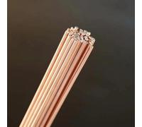 5 varillas de soldadura para soldar materiales de cobre y aleación de cobre, construcción de cobre fósforo, diámetro de 1 mm a 3 2 mm, longitud de 500 mm (10 piezas de 1,0 mm-10 piezas)