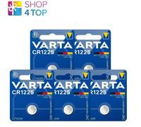 5 VARTA CR1225 Pilas de Botón Litio batteries 3V 48mAh No Mercury Exp 2033 1BL