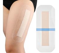 5 vendas de ducha impermeables de silicona suave adhesivo para islas de 4 x 10 pulgadas, protector para heridas abdominales, cicatrices de sección C, incisiones largas de abdominoplastia