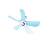 5 Ventiladores de Techo Ventilador de Techo Silencioso de 500 mm con Ahorro de EnergíA y Gran Volumen con Interruptor para Dormitorio del Hogar