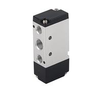5 - Way Pneumatic Control Valve | 2 - Position Aluminum Alloy Pneumatic Valve | G1 / 8 to G1 / 2 Port Sizes | Low Friction & Multiple - Installation | Mechanical Accessory for (4A210-08 G1/4”)