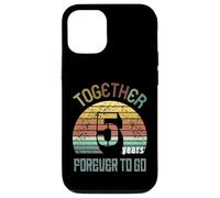 5 Wedding Anniversary For Couple - Five Year of Marriage Carcasa para iPhone 12/12 Pro
