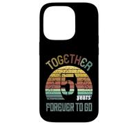 5 Wedding Anniversary For Couple - Five Year of Marriage Carcasa para iPhone 14 Pro
