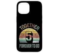 5 Wedding Anniversary For Couple - Five Year of Marriage Carcasa para iPhone 15