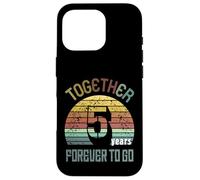 5 Wedding Anniversary For Couple - Five Year of Marriage Carcasa para iPhone 16 Pro