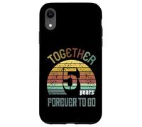5 Wedding Anniversary For Couple - Five Year of Marriage Carcasa para iPhone XR