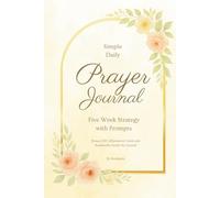5-Week Christian Guided Journal with Prompts for Daily Prayer, Gratitude & Reflection | Track Prayer Requests & Answered Prayers | Bonus Affirmation Cards & Bookmarks