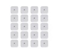5 X 5 Cm 20 Pads Stud Tens Self Adhesive Pads Fit Beurer Tens Unit Pads Replacement Tens Electrodes Reusable