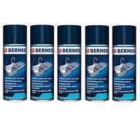 5 x Berner Acero Inoxidable Cuidado Spray Inox (5 x 400 ml) *****5 x Limpiador especial para todo de acero inoxidable*****