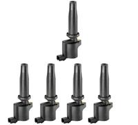 5 x bobina de encendido HELLA para FORD, MAZDA, VOLVO 3 I, C-MAX I, C30
