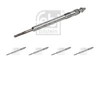 5 x Bujía de precalentamiento FEBI BILSTEIN para CITROËN, FORD, PEUGEOT BOXER,