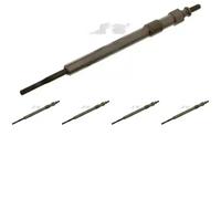 5 x Bujía de precalentamiento FEBI BILSTEIN para CITROËN, FORD, PEUGEOT BOXER,