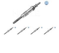 5 x Bujía de precalentamiento MEYLE para MERCEDES-BENZ E VF210, KLASA E T-Model