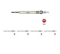 5 x Bujía de precalentamiento NGK para AUDI, BENTLEY, CUPRA, MAN, PORSCHE,