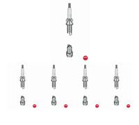 5 x Bujía NGK para AUDI, SEAT, SKODA, VW A1, A3, A3 8P, A3