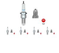 5 x Bujía NGK para AUDI, SEAT, VW 80 B4, 90 B3, CADDY II, CADDY