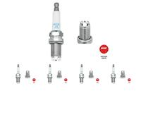 2x NGK Bujía para VW Golf IV 1J1 2.3 V5 1H1 2.8 VR6 2.9 1J2 Seat Toledo II