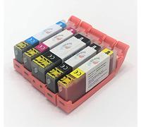 5 X Cartuchos Comestibles compatibles con Canon PGI-550 XL Y CLi-551 XL. REVISAR COMPATIBILIDADES Antes DE Comprar