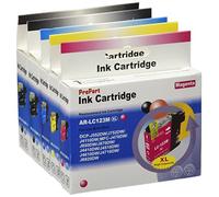 5 x Cartuchos Compatibles Lc121 Lc123 XL Alta Capacidad