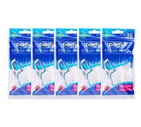 5 x Dentek Fresh & White dientes seda Sticks