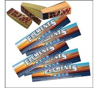 5 X ELEMENTS KING SIZE SLIM THIN RICE ROLLING RIZLA PAPERS AND 3 X RAW TIPS ROACH ROACHES ROACH CARD by consumerproducts-uk by consumerproducts-uk