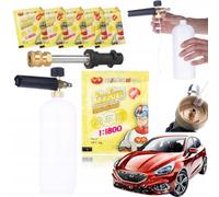 5 X espuma activa en polvo de espuma para espum espuma 1000 ml LANCA