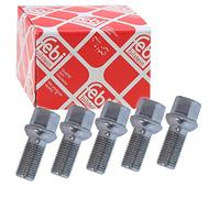 5 x FEBI BILSTEIN Rueda Tornillos M14 x 1,5 x 27 mm galvanizado SW17 - Rueda Pernos Tornillo