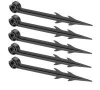 5 x Micro Drip System - Soporte para tubos (4,6 mm, 3/16", para el soporte de tubo de distribución Gardena #07)