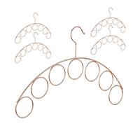 5 x Percha ropa cobre, Percha accesorios, Organizador pañuelos, Percha blusas