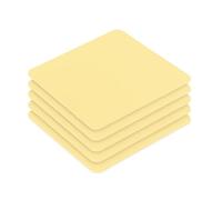 5 x piel artificial de silicona para aprender a tatuar, A4, 30 × 20 × 0,3 cm, gruesas, utilizables por ambos lados, juego de ejercicios de tatuaje flexible