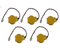 5 x Pila CMOS/battery BIOS CR2032 con conector 3 pines 3 V para PC V. Eunicell