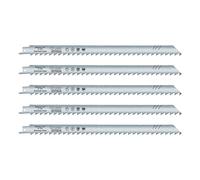 5 x SabreCut SCRS1211K 300 mm 3 TPI S1211K Materiales congelados rápidos, hojas de sierra de sable para corte de hueso y hielo Compatible con Bosch Dewalt Makita y muchos otros