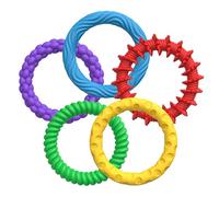 5 x Silicona Stretchy Educational Funny Wristband - Fidget Toy, Gear | Calming Sensory Quiet For School Use Boys Girls Silent Toys Calm Down ADHD Wearable Play Stress Relief.