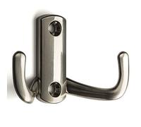 5 x SO-Tech® Colgador Gancho Julie Perchero Gancho de Pared Acabado de Acero INOX (pequeño)