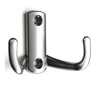 5 x SO-Tech® Colgador Gancho Julie Perchero Gancho de Pared Chrom Mate (pequeño)