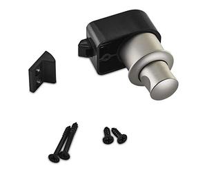 5 x SO-TECH® Push-Lock Cerradura de Muebles CAMPIA Acabado en Acero Fino Mate / Cerradura de Presión / Tranca de la Puerta para Caravana y Barca