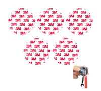 5 x Soporte Detector de Humos - Almohadillas Adhesivas 3M, Montaje Sin Taladro - Compatibles con Detectores de Incendios, Gas y Monóxido de Carbono