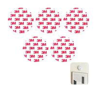 5 x Soporte Detector de Humos - Almohadillas Adhesivas, Montaje Sin Taladro - Compatibles con Detectores de Incendios, Gas y Monóxido de Carbono