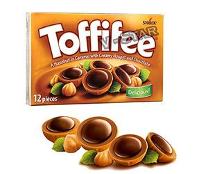 5 X TOFFIFEE 100G 12 Piezas STORCK Chocolates con Avellana Nuevo en caja