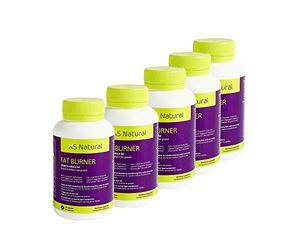 5 XS Natural Fat Burner: Cápsulas quemagrasas que ayudan a perder peso