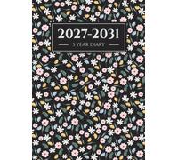 5 Year Diary 2027-2031: UK Month-to-View Planner from January 2027 through December 2031, 60 Months Schedule Organiser with Holidays, A4 Size